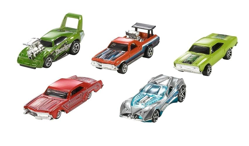 Hot Wheels 10-Pack (Styles May Vary​) | Multipack of 10 of Toy Trucks & Cars in 1:64 Scale, Instant Collection for Kids and Collectors (Amazon Exclusive) thumbnail 9