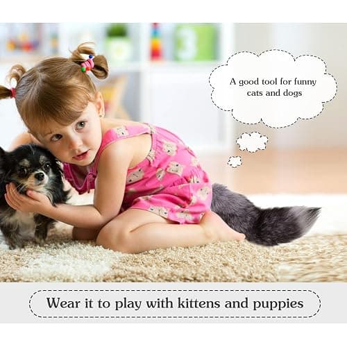 Sureio Winter Fox Tail Huge Fluffy Real Fur Wolf Tail Keychain for Women Handbag Cosplay Accessory thumbnail 3