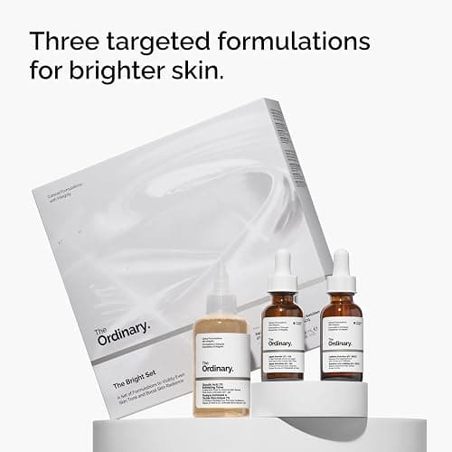 The Ordinary The Bright Set, 3-Step Regimen for Radiant, Even Skin Tone with Glycolic Acid 7% Exfoliating Toner, Alpha Arbutin 2% + HA, and Caffeine Solution 5% + EGCG | Skin Care Set thumbnail 3
