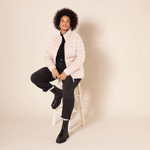 Amazon Essentials Women's Lightweight Long-Sleeve Water-Resistant Packable Puffer Jacket (Available in Plus Size) thumbnail 8
