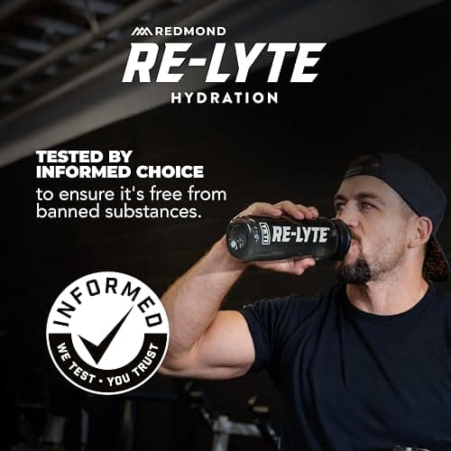 REDMOND Re-Lyte Hydration Electrolyte Powder Mix (Strawberry Lemonade) thumbnail 5