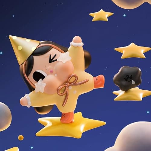 POP MART Crybaby Crying to The Moon Series Blind Box Figures, Collectible Toys Home Decorations, Holiday Birthday Gifts for Girls and Boys, Single Box thumbnail 2