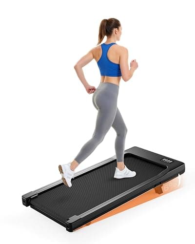 Superun Raceable 6% Incline Walking Pad with App Control, Under Desk Treadmill for Smart Devices MAX 12KM/H Foldable Treadmill, Max 136KG 159KG Suitable for Heavy People, Door to Door Delivery - Image 1