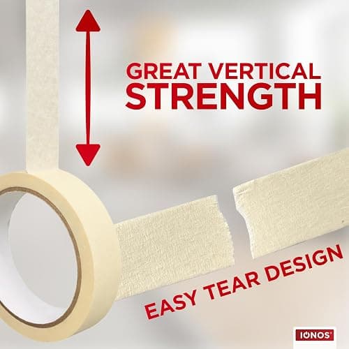 Status IONOS Masking Tape, Pack of 2, 23mm x 20 Metres | Multi-Surface Decorating Tape, DIY and Painting, Clean Removal, Easy Tear Design, IONMT23MM2PKX2 thumbnail 3