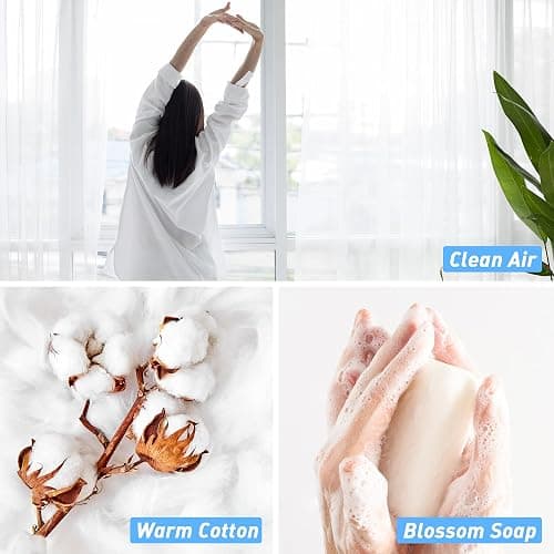 Fragrance Oil, ESSLUX Clean Set of Scented Oils, Essential Oils for Diffuser for Home, Premium Soap & Candle Making Scents, Aromatherapy Oils Gift Set - Clean Air, Fresh Linen, Warm Cotton and More thumbnail 2