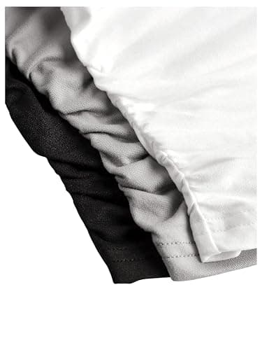 SOLY HUX Girl's Long Sleeve T Shirts 3 Packs Crewneck Fall Tees Ruched Fitted Tee Shirt Tops thumbnail 5