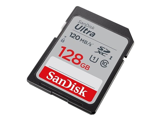 SANDISK 128GB Ultra SDXC UHS-I Memory Card - Up to 140MB/s, C10, U1, Full HD, SD Card - SDSDUNB-128G-GN6IN | Up to 140MB per S Read, Full-HD Video, 10-Year Limited Warranty thumbnail 2