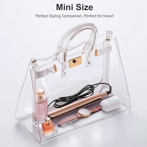 Mini Hair Straightener, Ceramic Small Straighteners for Short Hair, Mini Flat Irons Quick Styling Tool Dual Voltage for Travel thumbnail 6