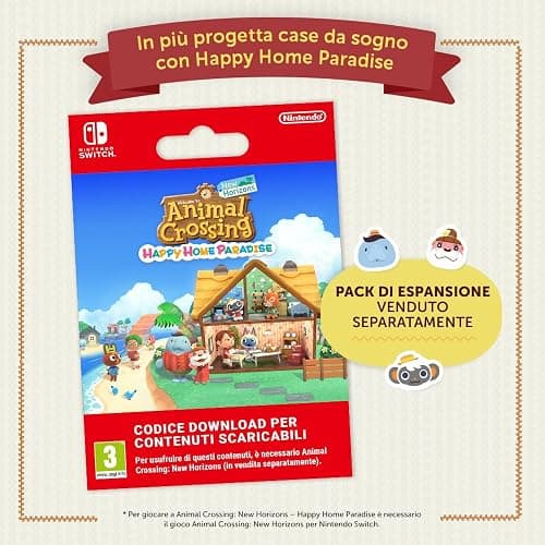 Animal Crossing: New Horizons - Videogioco Nintendo - Ed. Italiana - Versione su scheda thumbnail 6