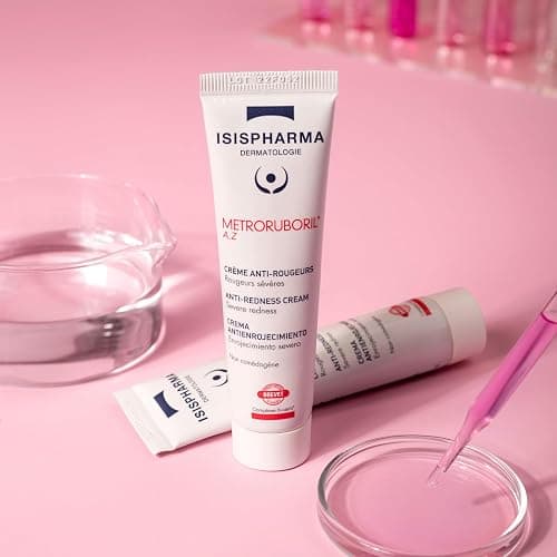 ISISPHARMA METRORUBORIL A.Z Crema - Anti-rojeces 30 ml - Diseñada con un 15% de Ácido Azelaico - Reduce el Enrojecimiento, Mejora la Microcirculación - Productos franceses - 30 ml (Paquete de 1) - blanco thumbnail 8