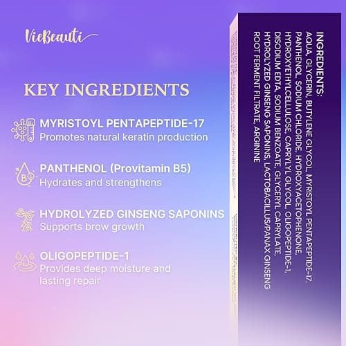 VieBeauti Lash Serum for Eyelash Growth: Eyelash Growth Serum with Advanced Formula to Boost Longer Fuller and Thicker Looking Lashes - Vegan & Cruelty-Free for Sensitive Eyes 3mL thumbnail 4