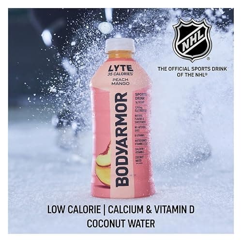 BODYARMOR LYTE Sports Drink Low-Calorie Sports Beverage, Blueberry Pomegranate, Coconut Water Hydration, Natural Flavors With Vitamins, Potassium-Packed Electrolytes, Perfect For Athletes, 16 Fl Oz (Pack of 12) thumbnail 5