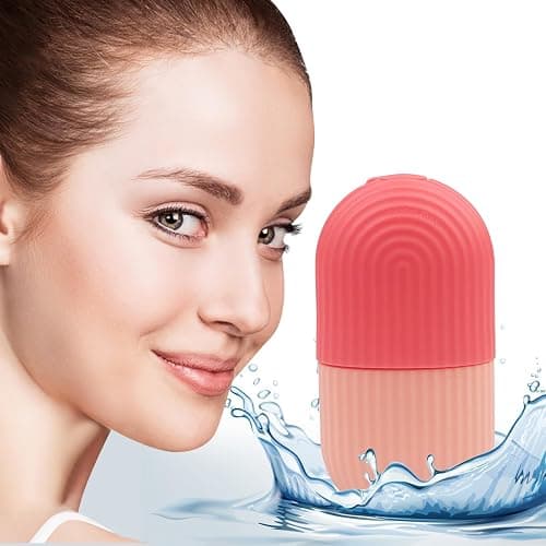 Rseuphiee Ice Roller, Ice Roller Gesicht, Eis Gesichtsroller Silikon Wiederverwendbares, Eisroller Gesicht für Gesicht und Augen, für Pore Verkleinern, Falten Aufhellen, Erhellen Haut thumbnail 5