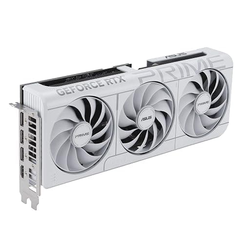 ASUS The SFF-Ready Prime GeForce RTX™ 5070 12GB GDDR7 White OC Edition Graphics Card (PCIe® 5.0, 12GB GDDR7, HDMI®/DP 2.1, 2.5-Slot, Axial-tech Fans, Dual BIOS) thumbnail 14