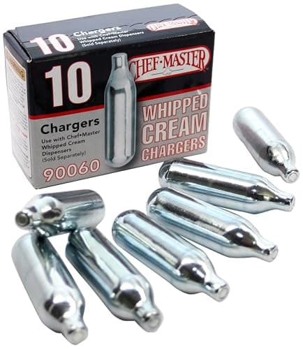 Chef Master Whipped Cream Chargers, 10-Pack - Image 1