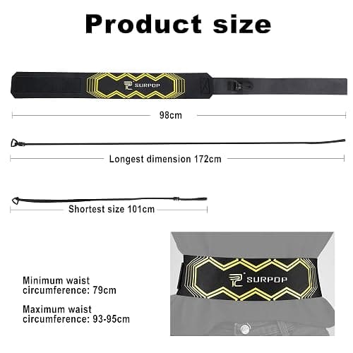 Soccer/Volleyball/Rugby Trainer, Football Kick Throw Solo Practice Training Aid Control Skills Adjustable Waist Belt for Kids Adults thumbnail 5