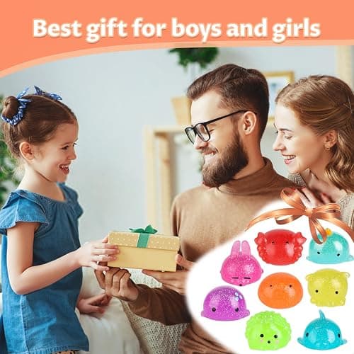 8 Pcs Taba Squishy Toy Set, Squishy Pack Soft Rising Stress Relief Sensory Toys for Kids and Adults Anxiety Relief, Gifts for Kids, Party Favors thumbnail 6