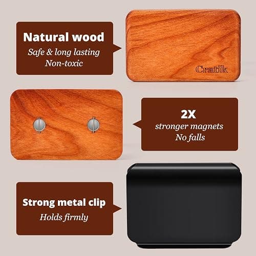 Car Air Freshener - Wood Air Freshener - Car Odor Eliminator for Visor Clip-Variety Scent Refill, Vehicle Scent Diffuser for Cabin, Truck & SUV - Pack of 3 (Teak-Amber-Cabana)-CLIP INCLUDED thumbnail 6