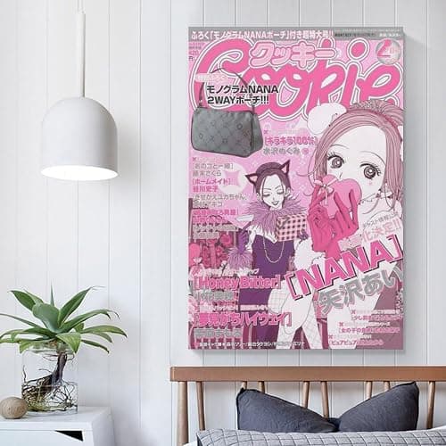 TVLV Vintage Nana Anime Poster 28 Art Poster Canvas Painting Decor Wall Print Photo Gifts Home Modern Decorative Posters Framed/Unframed 12x18inch(30x45cm) thumbnail 5
