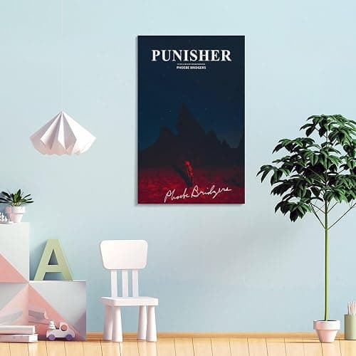 Phoebe Bridgers Punishe Album Music Poster Album Cover Artistic Poster 08x12inch(20x30cm) thumbnail 4