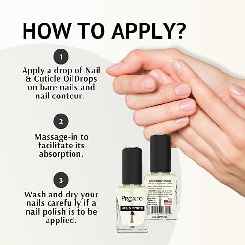 Pronto 8 Oz 100% Pure Acetone Nail Polish Remover and Cuticle Oil, Pure Acetone for All Nail Polish Types including Gel, Acrylic & Sculptured Nails, Gel Nail Polish Remover and Nail Repair, Duo Pack thumbnail 8