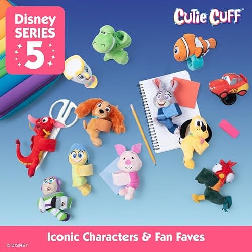 Disney Cutie Cuff - Mystery Plush Slap Band Bracelet - Favorites Series 5 thumbnail 4