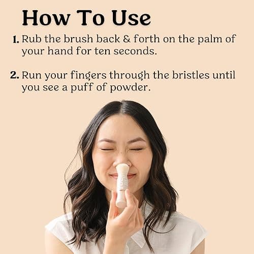 Roe Wellness- SPF 50 Powder Sunscreen Mineral-Based, Non-Toxic Brush-on For Kids, Adults & Babies | For Scalp, Face & Body (Reef Safe) thumbnail 5