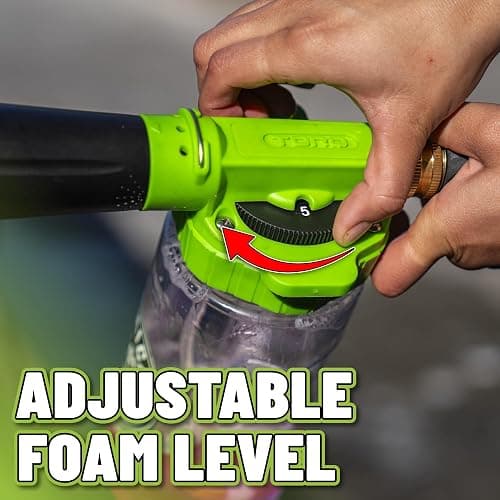 Chemical Guys TORQ Foam Blaster 6 - Foam Cannon Garden Hose Attachment, Easy to Use, Sprays Thick Suds for Safe Washing Trucks, SUVs, Motorcycles, RVs, and Other Vehicles thumbnail 6