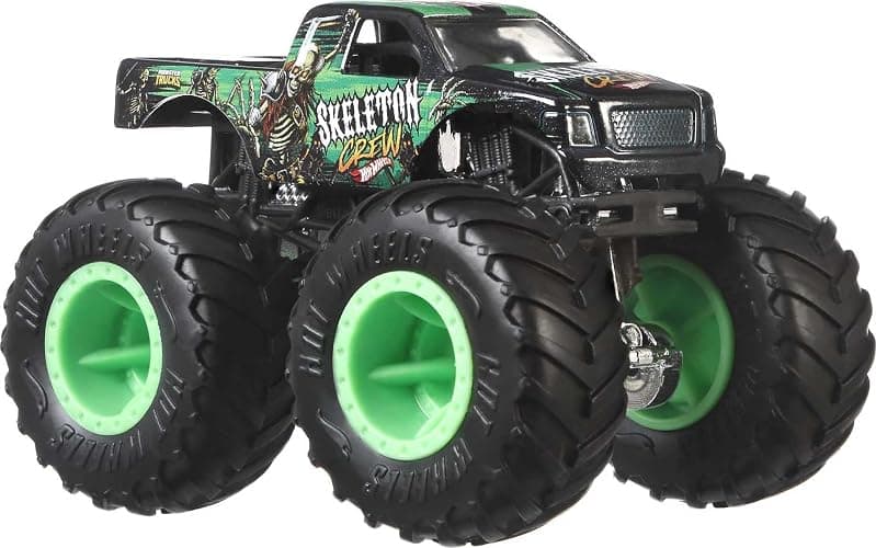 Hot Wheels Monster Trucks, Set of 12 1:64 Scale Die-Cast Toy Trucks for Kids and Collectors, Styles May Vary (Amazon Exclusive) thumbnail 4