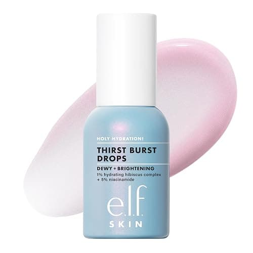 e.l.f. SKIN Thirst Burst Drops, Serum For A Radiant Complexion Instantly & Over Time, Made With Hyaluronic Acid, Vegan & Cruelty-Free - Image 1