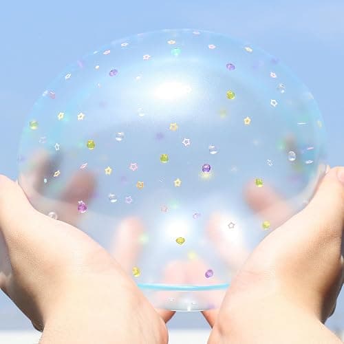 BB Hapeayou Nano Tape for Bubble Kit - 6pcs Colorful Double Sided Elastic Tape for Balloon Decorating and Crafting thumbnail 2