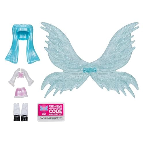 Royale High 3” Ice Fairy Fashion Doll - 1 Figure with 9 Fashion Accessories - Virtual Item Code Included - Series 1 - Ages 5+ thumbnail 3