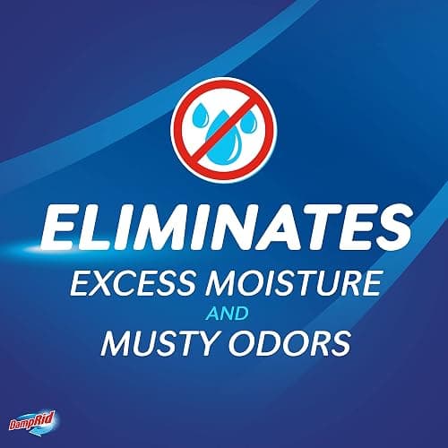 DampRid Refillable Moisture Absorber, 11 oz., 6-Pack – Fresh Scent Moisture Absorbers, 10% More Absorbing Power*, Eliminates Musty Odors for Fresher, Cleaner Air thumbnail 3