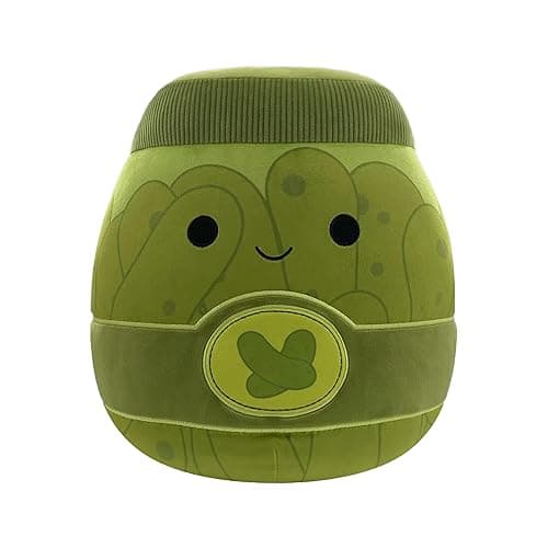Squishmallows Original 14in Zaid The Green Pickle Jar – Official Jazwares Plush (Large) - Image 1