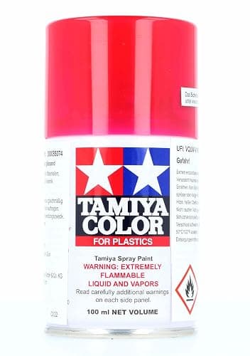 Tamiya Spray Lacquer TS-74 Clear Red - 100ml Spray Can 85074 - Image 1