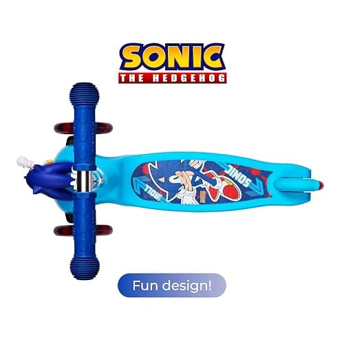 Voyager - Self-Balancing Toddler Kick Scooter, 3-Wheel Scooter with Light-Up Wheels, Extra Wide Deck, Foot Brake, Lean-to-Steer Design, 75 lb Limit, Ages 3+ thumbnail 9