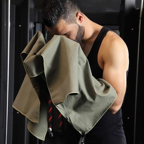 Rainleaf Microfiber Towel Perfect Travel & Gym & Camping Towel. Quick Dry - Super Absorbent - Ultra Compact - Lightweight. Suitable for Trip, Beach, Shower, Backpacking, Pool thumbnail 5