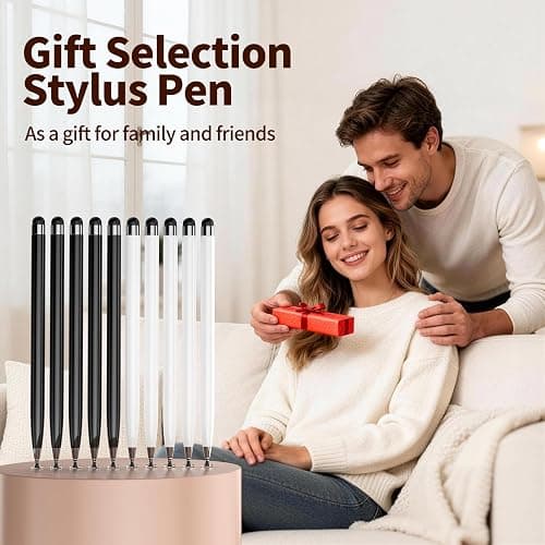 YITIAOXIAOYU 10PCS Stylus Pen for Touchscreen,Lightweight 2 in 1 Design | Stylus Pen for iPad,Nintendo Switch,iPhone, Android Tablets Capacitive Touch Screen,Stylus for Drawing,Note-Taking & Gaming thumbnail 7