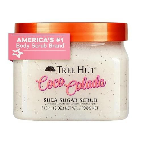 Tree Hut Body Scrub, Coco Colada, 18 Oz | Exfoliating & Hydrating Sugar Scrub with Shea Butter & Essential Oils, Smooth Skin, Body Exfoliator For All Skin Types thumbnail 10