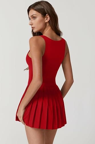 QINSEN Tennis Dress Golf Athletic Dress thumbnail 2