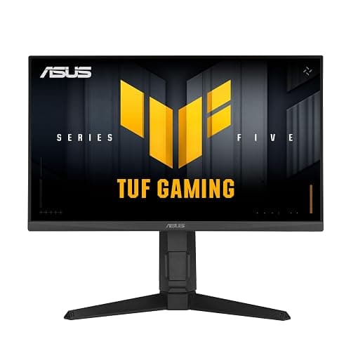 ASUS TUF Gaming Series 5 23.8” 1080P Monitor (VG249QML5A) - Fast-IPS, 240Hz, 0.3ms, G-SYNC Compatible, FreeSync Premium, 99% sRGB, Height Adjustable, DisplayWidget, Gaming AI, 3 yr Warranty - Image 1