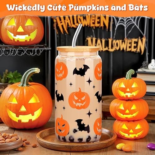 Boo Basket Stuffers for Women Halloween Gifts for Women Adults Teens Girls Kids Spooky Basket Stuffers Ideas for Woman Her Cute Halloween Care Package Gift Box Boo Themed Stuff Items Ghost Basket Kit thumbnail 3