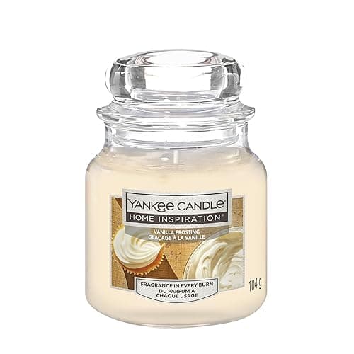 Yankee Candle Vanilla Frosting Small Jar Cream 3.7oz 104g New - Image 1
