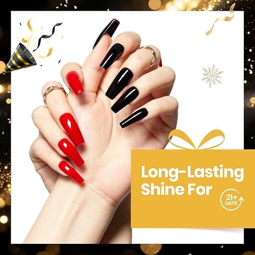 Beetles 2 Pcs 15ml No Wipe Gel Top Coat and Base Coat Set - Shine Finish and Long Lasting Soak Off LED Nail Lamp Gel Base Top Coat Finish Nail Art Design Manicure Gifts for Women thumbnail 4