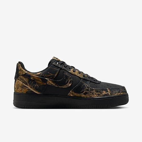 Air Force 1 '07 Realtree Men's Shoes (Off Noir/Multi-Color/Gum Yellow/Multi-Color) Size 7 thumbnail 3