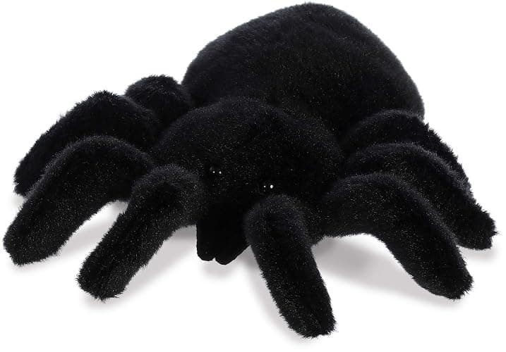 Aurora® Adorable Mini Flopsie™ Tod Tarantula™ Stuffed Animal - Mini Companions Ready for Playful Adventures - for Kids All Ages, Toddlers, Adults, and Families - Black 8 Inches thumbnail 2