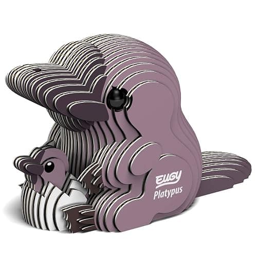 EUGY 048 Platypus Eco-Friendly 3D Paper Puzzle [New Seal] - Image 1