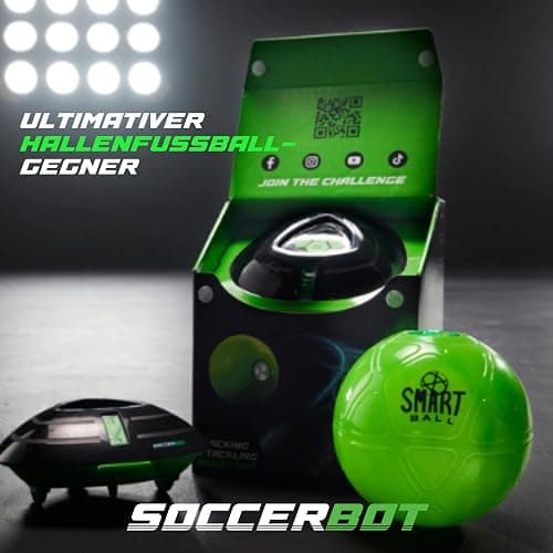 Soccer Bot - Ultimate Indoor Soccer Game with Score Tracker, Speed Modes & Training Features for Kids Ages 6+ thumbnail 4