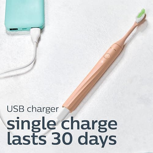 Philips Sonicare One by Sonicare Rechargeable Toothbrush, Shimmer, HY1200/05 thumbnail 4