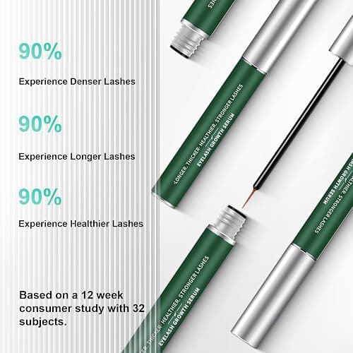 Lash Serum, Promotes Longer-Looking Lashes & Brows, Lash Enhancing Serum With Natural Formula Vegan & Cruelty thumbnail 5